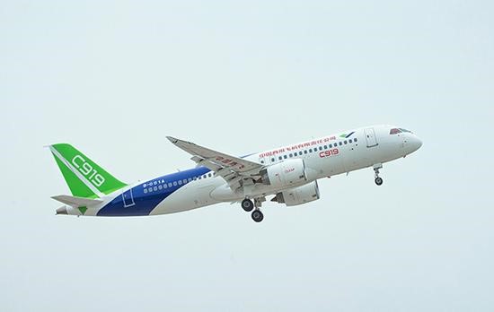 C919第5次試飛 國產(chǎn)大飛機的沖天夢